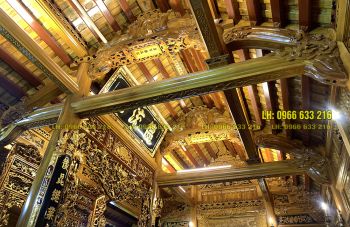 Nhà gỗ mít 3 gian 22 cột